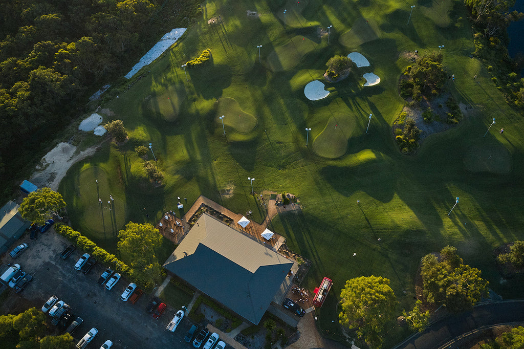 Navigating to Shortees Par 3 Golf course in Terrey Hills.
