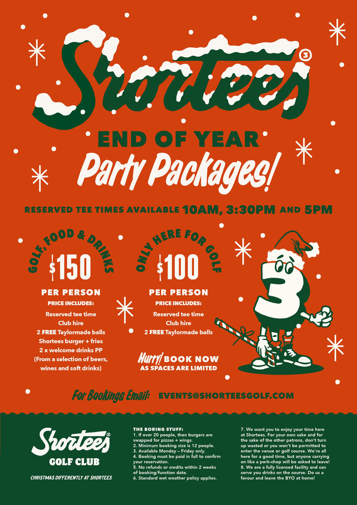Xmas Parties at Shortees