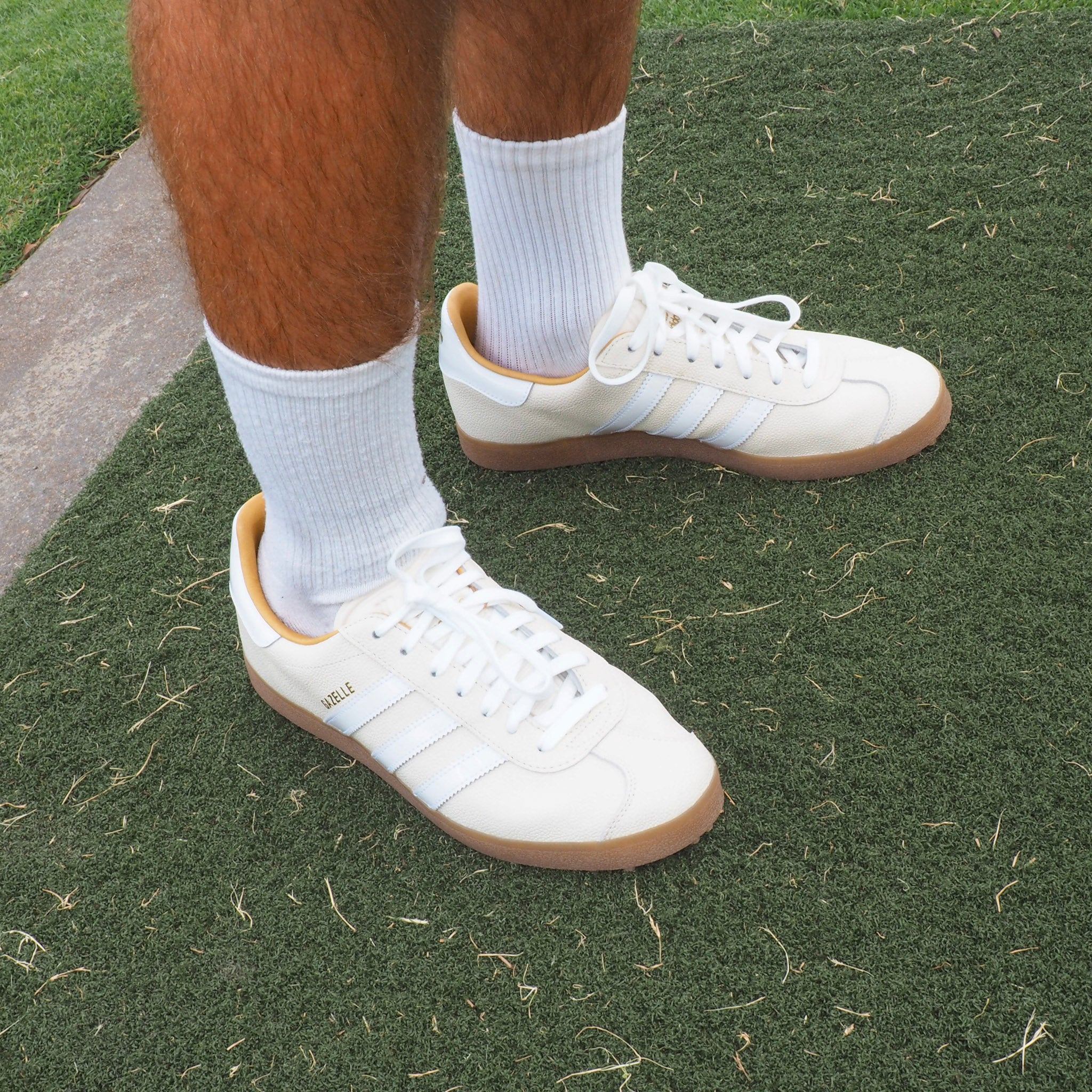adidas Gazelle Golf Lux - White SHORTEES GOLF adidas Gazelle Golf Lux - White SHORTEES GOLF